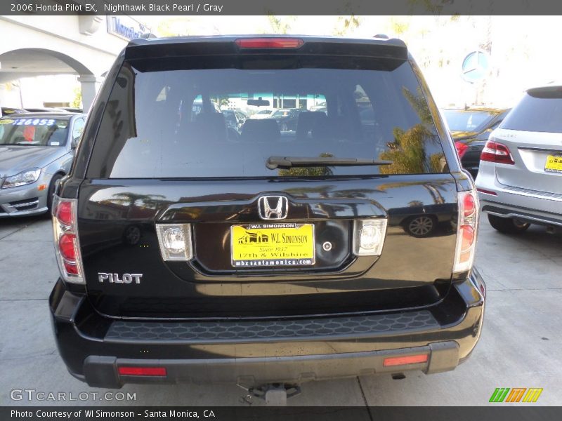 Nighthawk Black Pearl / Gray 2006 Honda Pilot EX