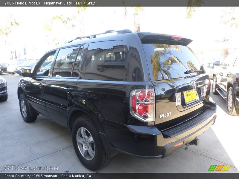 Nighthawk Black Pearl / Gray 2006 Honda Pilot EX