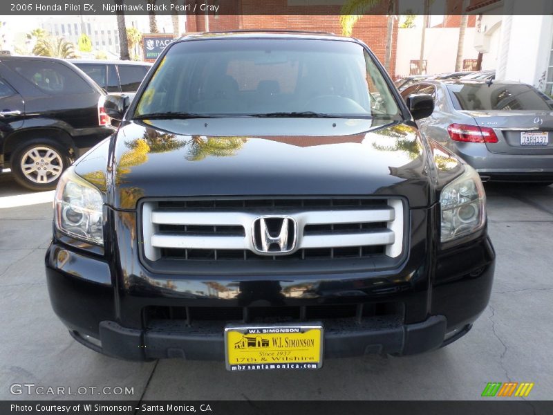 Nighthawk Black Pearl / Gray 2006 Honda Pilot EX