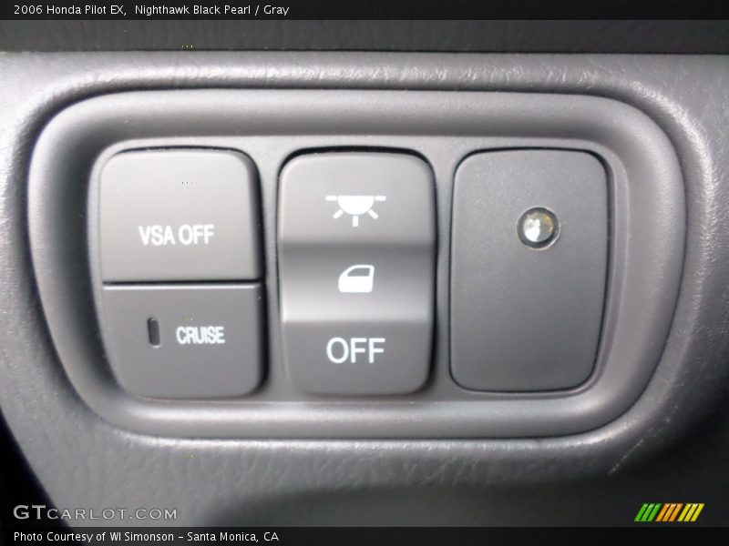 Nighthawk Black Pearl / Gray 2006 Honda Pilot EX
