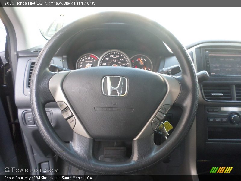 Nighthawk Black Pearl / Gray 2006 Honda Pilot EX