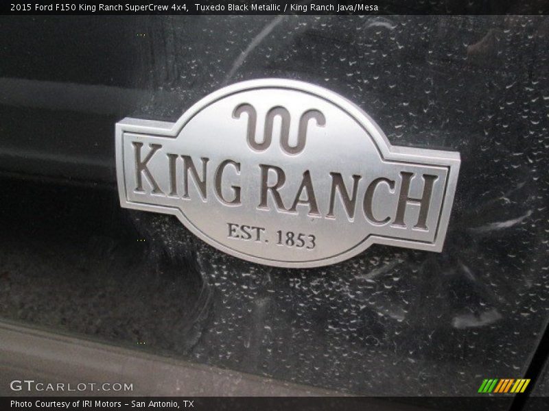 Tuxedo Black Metallic / King Ranch Java/Mesa 2015 Ford F150 King Ranch SuperCrew 4x4
