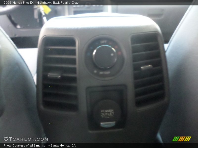 Nighthawk Black Pearl / Gray 2006 Honda Pilot EX