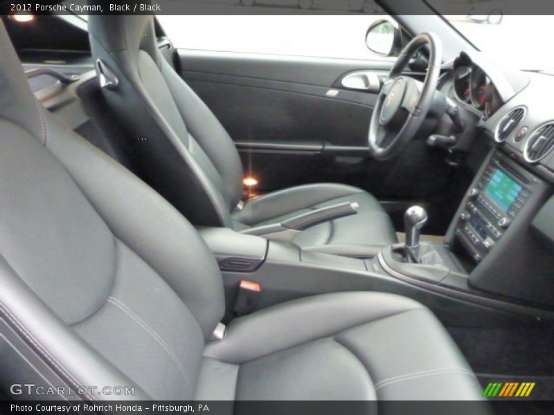 Black / Black 2012 Porsche Cayman