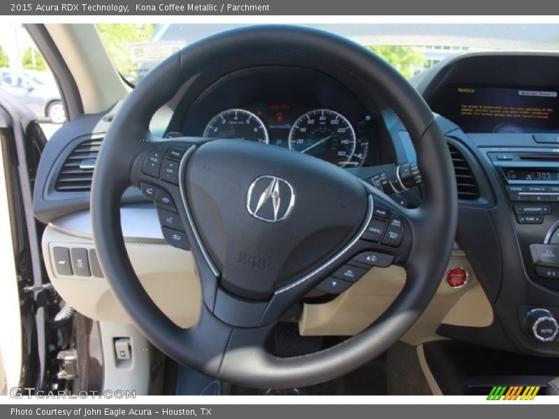 Kona Coffee Metallic / Parchment 2015 Acura RDX Technology