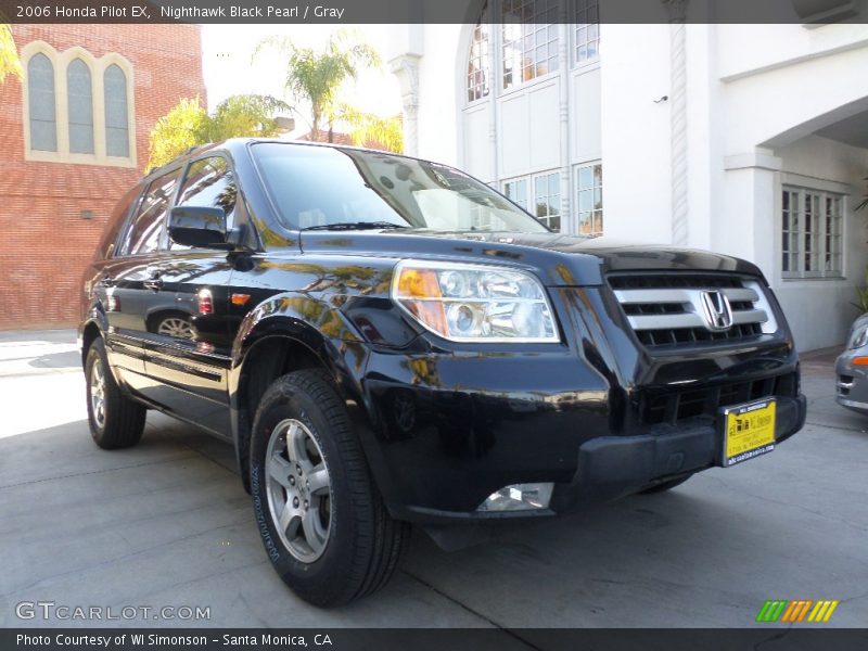 Nighthawk Black Pearl / Gray 2006 Honda Pilot EX