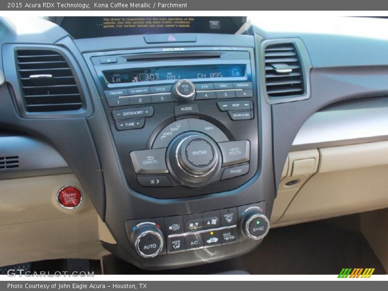Kona Coffee Metallic / Parchment 2015 Acura RDX Technology