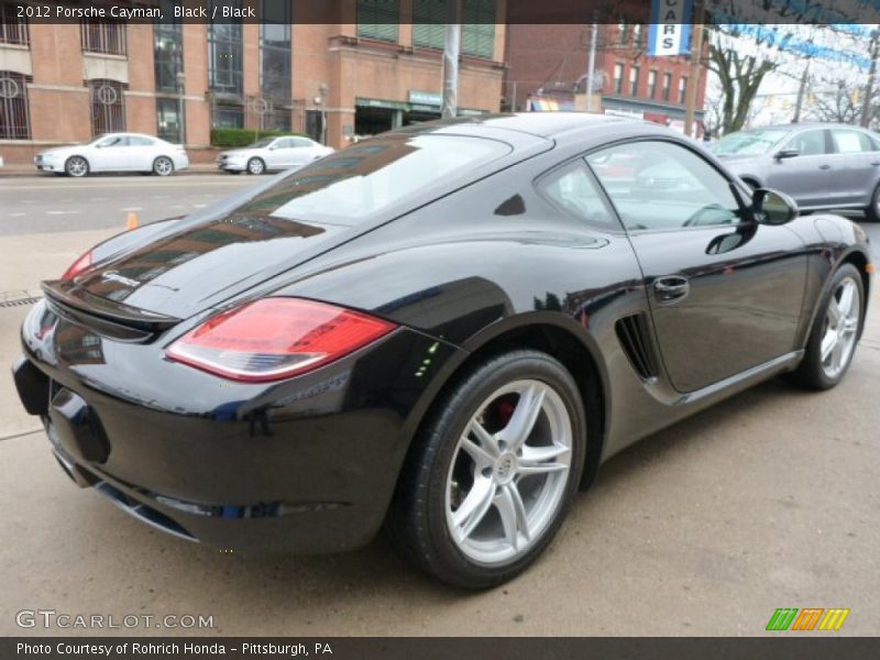 Black / Black 2012 Porsche Cayman