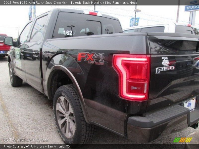 Tuxedo Black Metallic / King Ranch Java/Mesa 2015 Ford F150 King Ranch SuperCrew 4x4