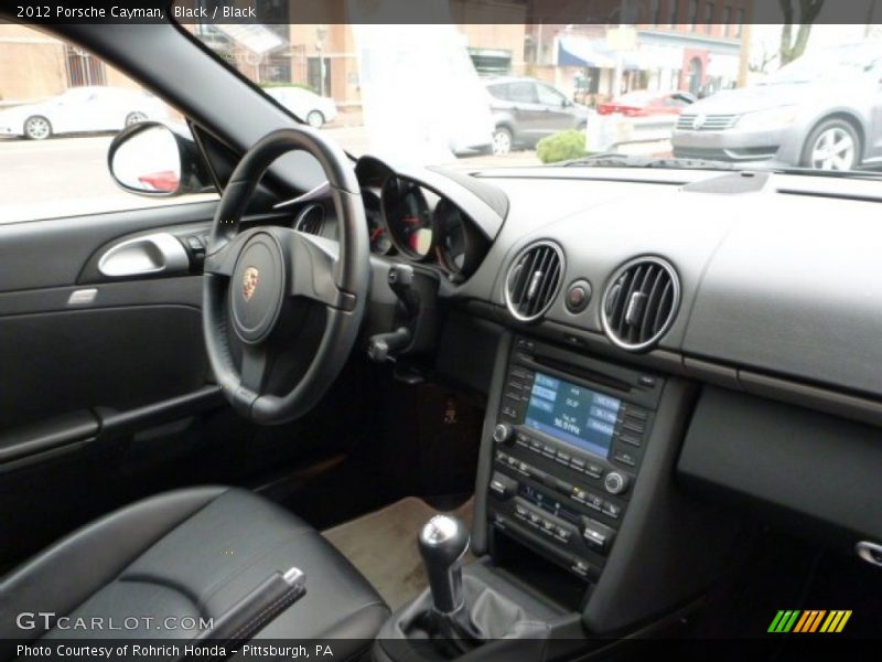 Black / Black 2012 Porsche Cayman