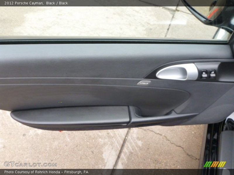 Black / Black 2012 Porsche Cayman