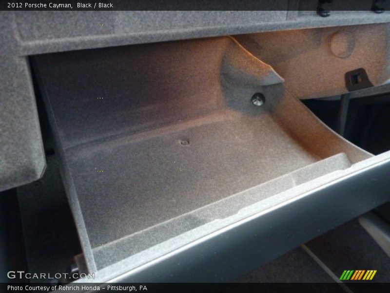 Black / Black 2012 Porsche Cayman