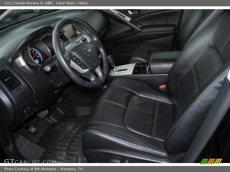 Super Black / Black 2011 Nissan Murano SL AWD
