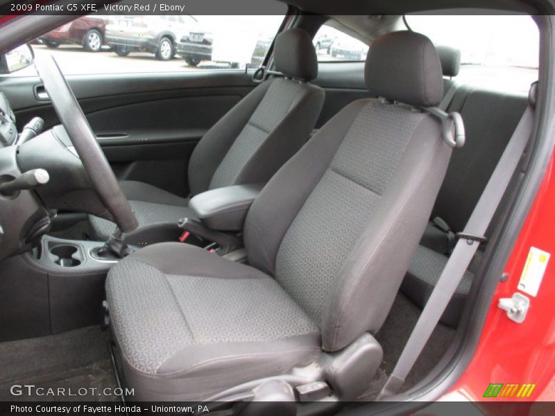 Front Seat of 2009 G5 XFE