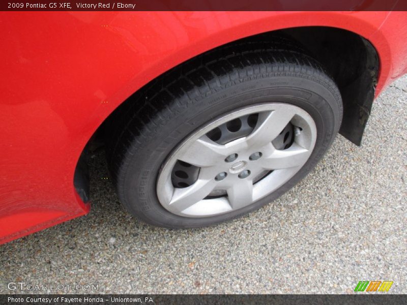 Victory Red / Ebony 2009 Pontiac G5 XFE