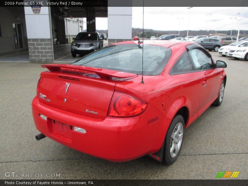 Victory Red / Ebony 2009 Pontiac G5 XFE