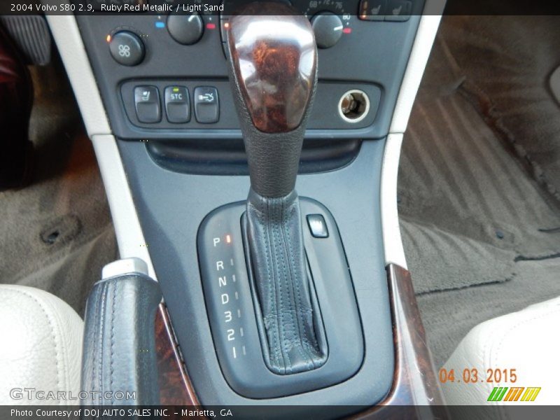 Ruby Red Metallic / Light Sand 2004 Volvo S80 2.9