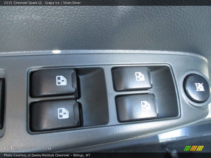 Grape Ice / Silver/Silver 2015 Chevrolet Spark LS