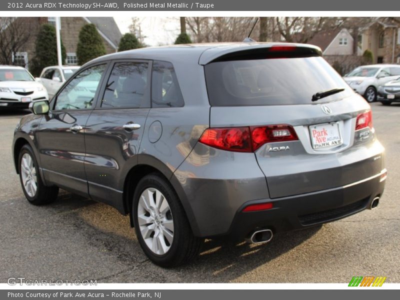 Polished Metal Metallic / Taupe 2012 Acura RDX Technology SH-AWD