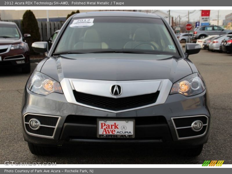 Polished Metal Metallic / Taupe 2012 Acura RDX Technology SH-AWD