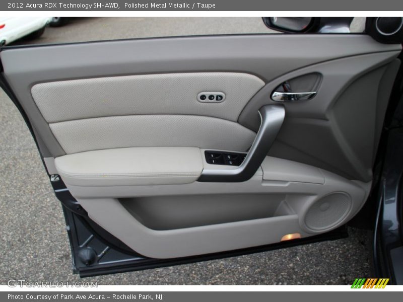 Polished Metal Metallic / Taupe 2012 Acura RDX Technology SH-AWD