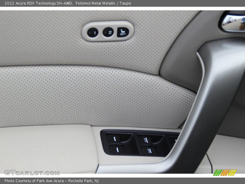 Polished Metal Metallic / Taupe 2012 Acura RDX Technology SH-AWD