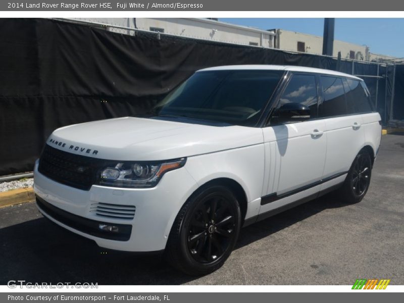 Fuji White / Almond/Espresso 2014 Land Rover Range Rover HSE