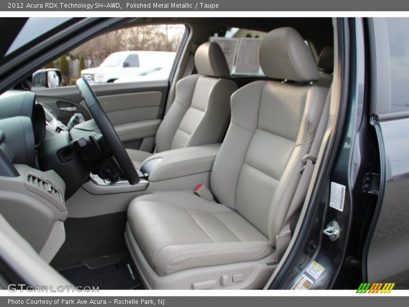 Polished Metal Metallic / Taupe 2012 Acura RDX Technology SH-AWD