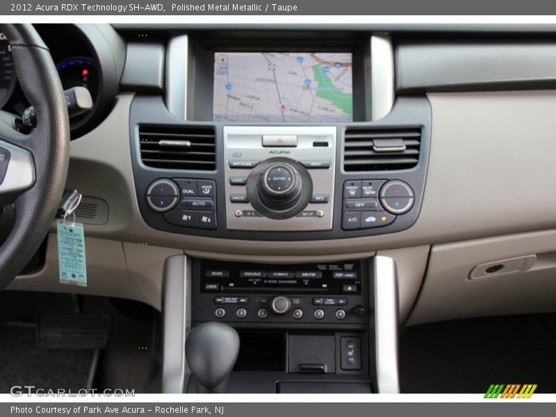 Polished Metal Metallic / Taupe 2012 Acura RDX Technology SH-AWD