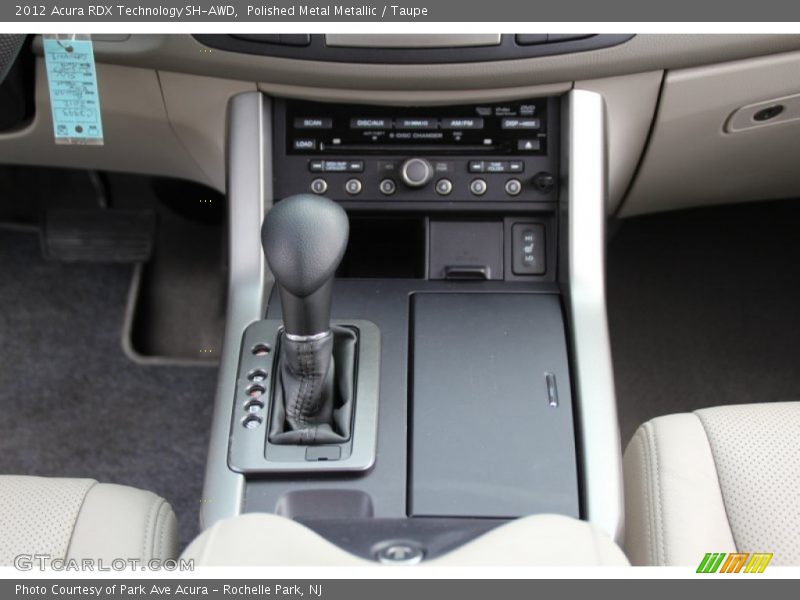 Polished Metal Metallic / Taupe 2012 Acura RDX Technology SH-AWD