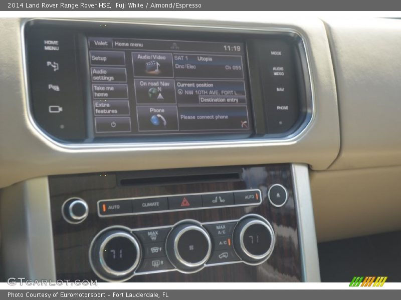 Fuji White / Almond/Espresso 2014 Land Rover Range Rover HSE