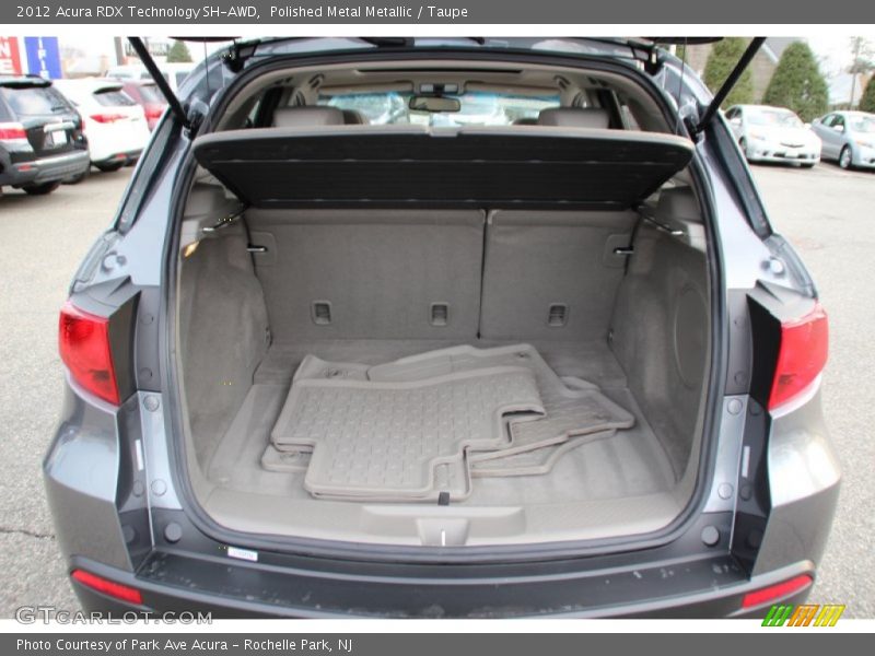 Polished Metal Metallic / Taupe 2012 Acura RDX Technology SH-AWD