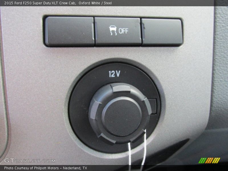 Oxford White / Steel 2015 Ford F250 Super Duty XLT Crew Cab