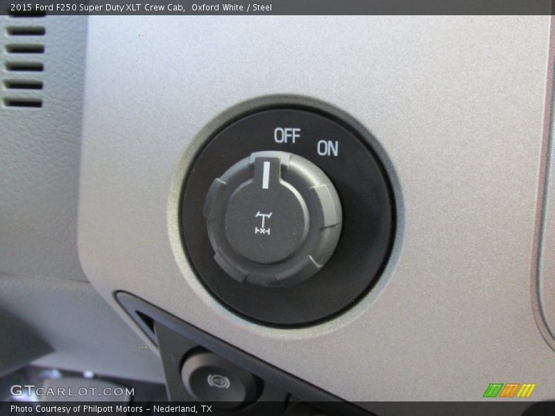 Oxford White / Steel 2015 Ford F250 Super Duty XLT Crew Cab