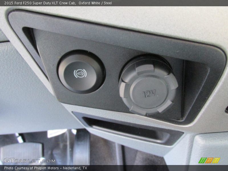 Oxford White / Steel 2015 Ford F250 Super Duty XLT Crew Cab