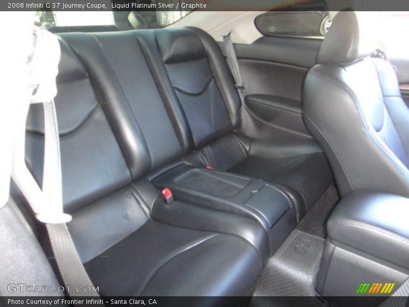 Liquid Platinum Silver / Graphite 2008 Infiniti G 37 Journey Coupe