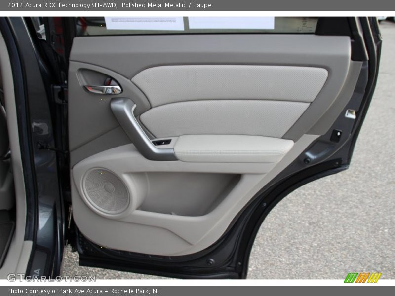 Polished Metal Metallic / Taupe 2012 Acura RDX Technology SH-AWD