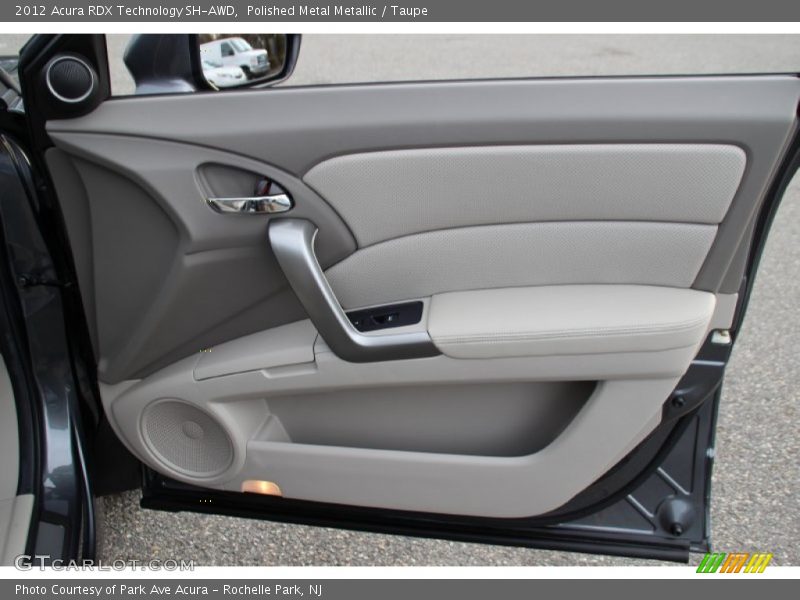 Polished Metal Metallic / Taupe 2012 Acura RDX Technology SH-AWD