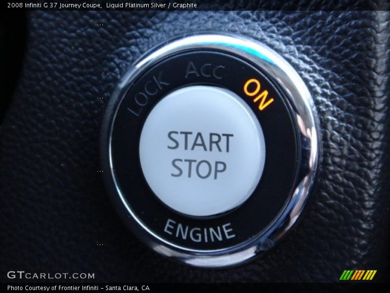Liquid Platinum Silver / Graphite 2008 Infiniti G 37 Journey Coupe
