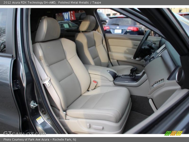 Polished Metal Metallic / Taupe 2012 Acura RDX Technology SH-AWD