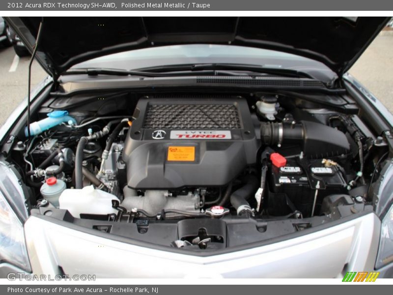 Polished Metal Metallic / Taupe 2012 Acura RDX Technology SH-AWD