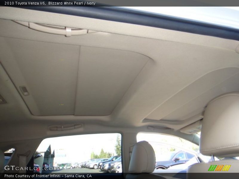 Blizzard White Pearl / Ivory 2010 Toyota Venza V6