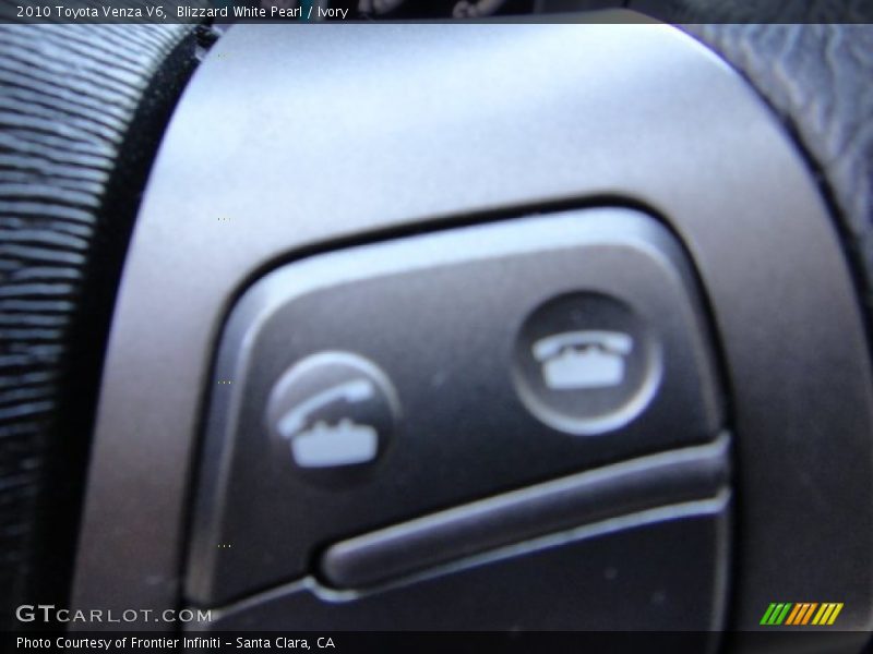 Blizzard White Pearl / Ivory 2010 Toyota Venza V6