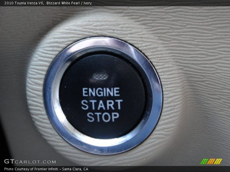 Blizzard White Pearl / Ivory 2010 Toyota Venza V6
