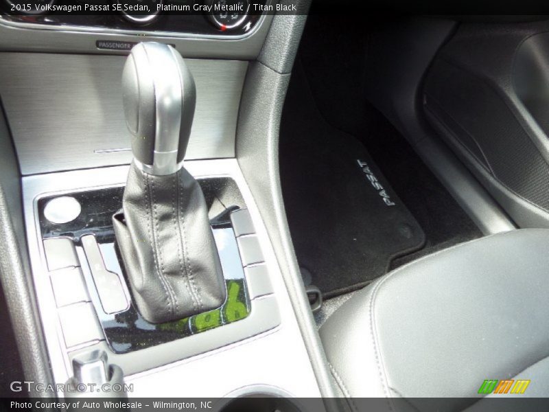 Platinum Gray Metallic / Titan Black 2015 Volkswagen Passat SE Sedan