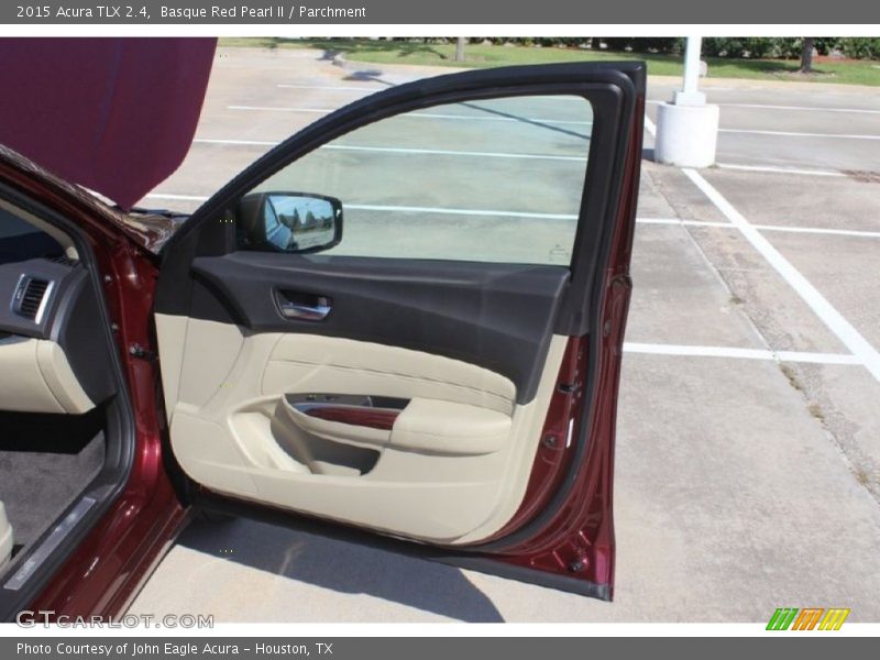 Basque Red Pearl II / Parchment 2015 Acura TLX 2.4