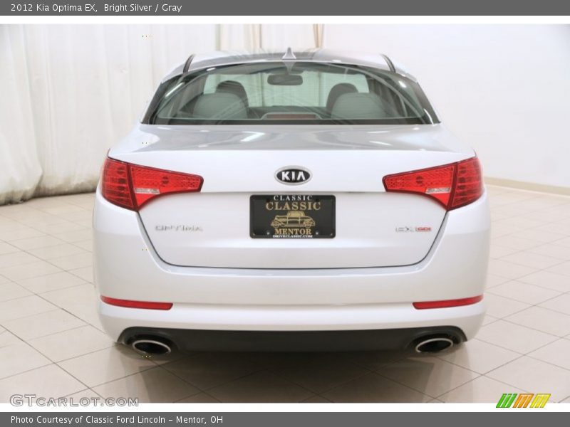 Bright Silver / Gray 2012 Kia Optima EX