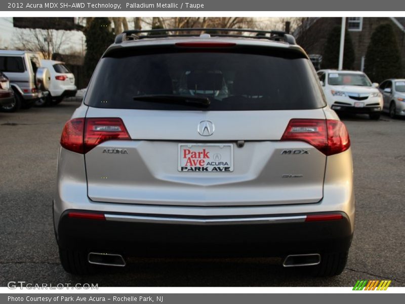 Palladium Metallic / Taupe 2012 Acura MDX SH-AWD Technology
