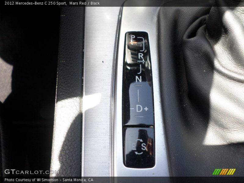 Mars Red / Black 2012 Mercedes-Benz C 250 Sport