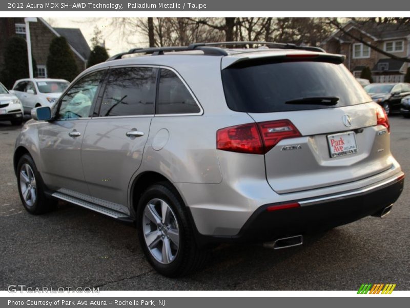 Palladium Metallic / Taupe 2012 Acura MDX SH-AWD Technology